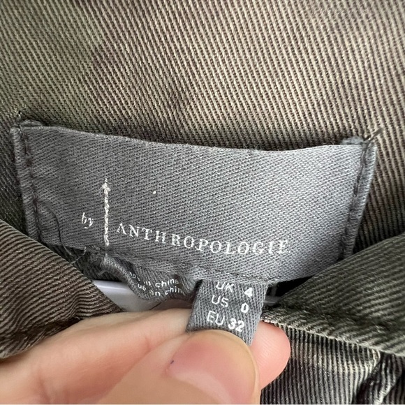 2/25 Anthropologie Montana Camo Buttondown Blouse Top Shirt Button Down - Picture 4 of 6